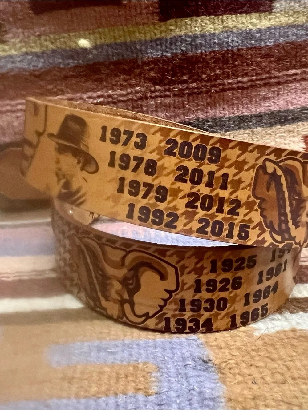 Crimson Tide The Capstone Leather Belt - Tan